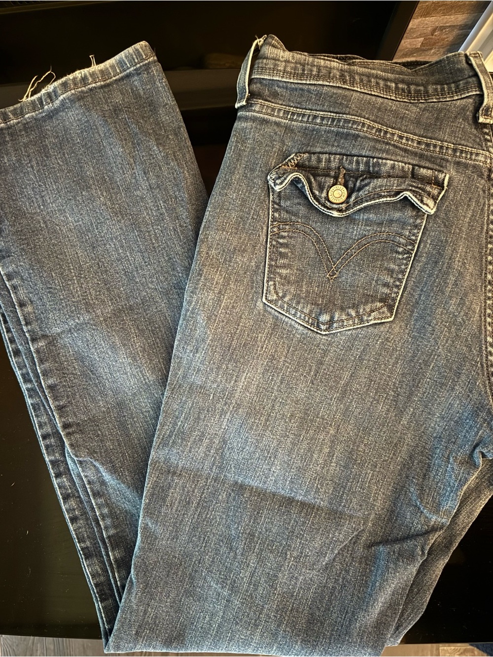 Women’s Blue Denim Jeans - Classic Mid Wash